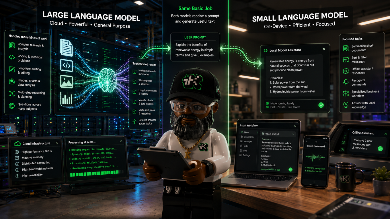 Large Language Models vs. Small Language Models, Explained