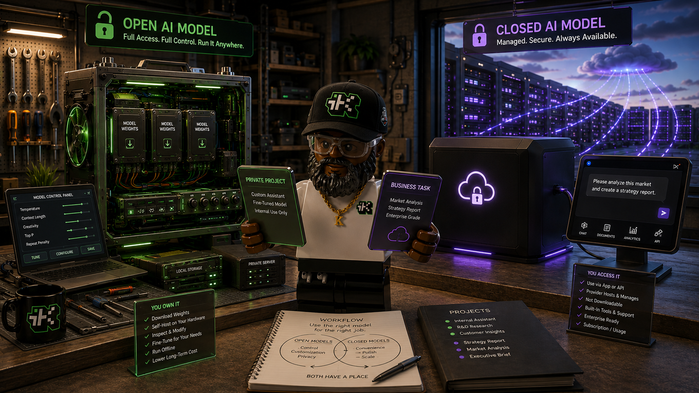 Open Source vs. Closed AI Models: What's the Difference?