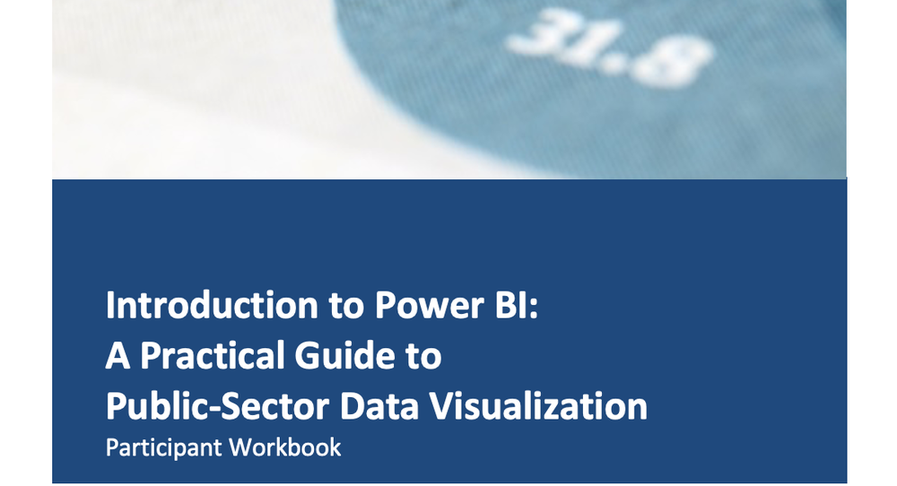 Power BI for Public Works