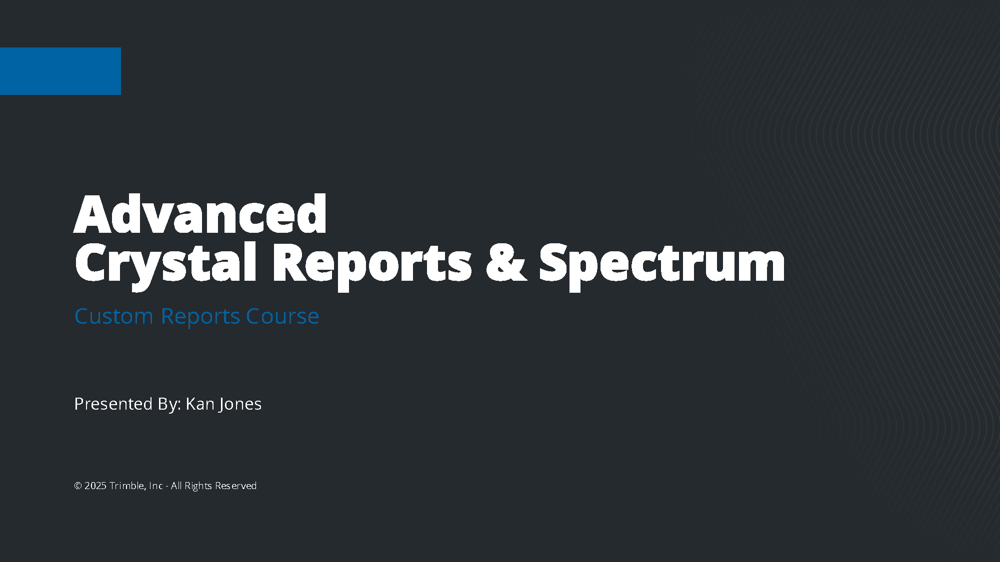 Enterprise Training Program Architecture